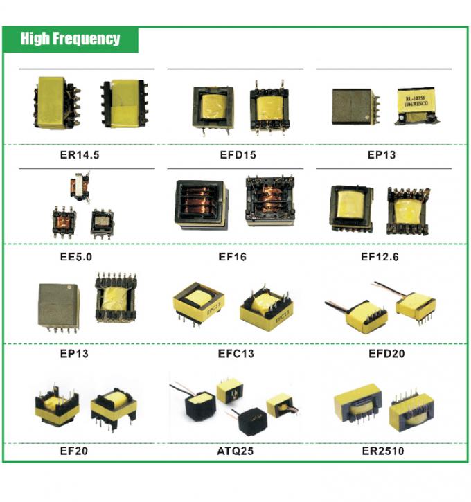 EC28 Inverter Kit 12V a 250V Transformador de alta frecuencia de cobre y núcleo de ferrita 5