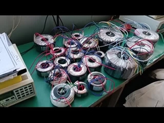 Prueba del transformador toroidal