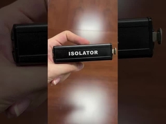 Eliminando el ruido zumbido aislador de bucle de tierra filtro de ruido supresor reductor