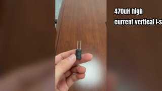 ¡Inductor vertical en forma de I de alta corriente de 470uH! Inserción directa de 10 × 16 mm, ¡herramienta de actualización eléctrica de bricolaje!