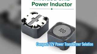 Inductor de potencia SMD enrollado en alambre blindado 22uH DCR bajo de alta corriente para convertidor DC-DC
