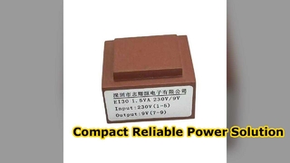 Transformador de aislamiento de montaje en PCB personalizado 1.5VA EI30 | Transformador reductor de 230 V a 9 V CA