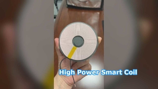 90mm double-layer winding! Creating a special high-power wireless charging coil for smart homes