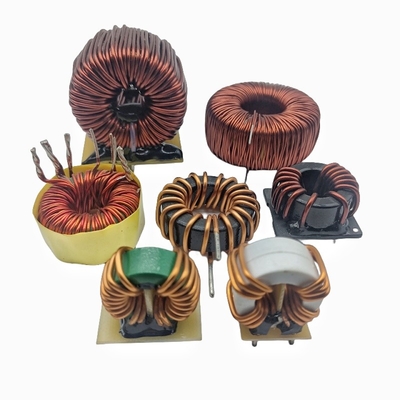 comprar Las bobinas de inductor toroidales de modo común Las piezas del filtro de la línea de inductor 600uH 800uH 1mH 4mH 10mH 3A 4A 5A 10A 15A 20A fabricación en línea