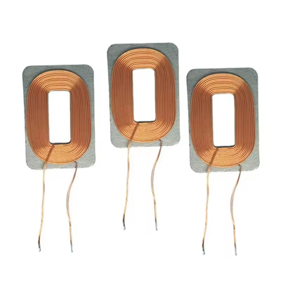 comprar bobinas de carga inalámbricas de cobre cable inalámbrico de fregona y barreras robot receptor de bobina de inductor Rx28x22 fabricación en línea