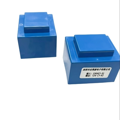 comprar EI50 Interruptor de energía MnZn Transformador de potería de ferrita EI Instalación de PCB 230V 12V fabricación en línea