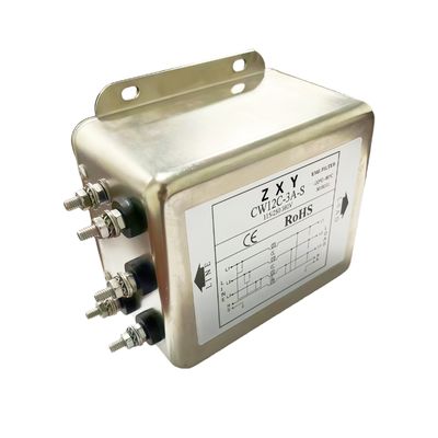 comprar Inversor de filtro de potencia trifásico de cuatro hilos EMI Servo Purificador CW12C-3A-S Montado con pernos fabricación en línea