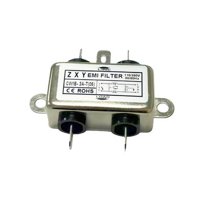 comprar CW1B-3A-T05 Filtro EMI de potencia, soldadura de 4 pines, supresor de ruido metálico, interferencia electromagnética fabricación en línea