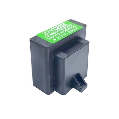 comprar Transformador de audio de núcleo de acero de silicio personalizado con relación de impedancia 75:75/300/600 y alta eficiencia para aislamiento de señal fabricación en línea