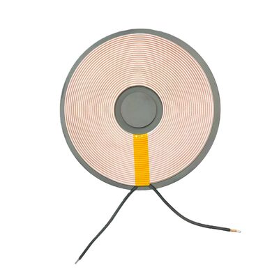 comprar Bobina de carga inalámbrica de alta potencia de 30W y 90 mm de diámetro con bobinado doble personalizado para electrodomésticos inteligentes fabricación en línea