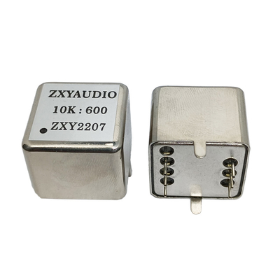 ZXY2207 Transformador de audio compacto 10K:600 de permalloy para una calidad de sonido superior