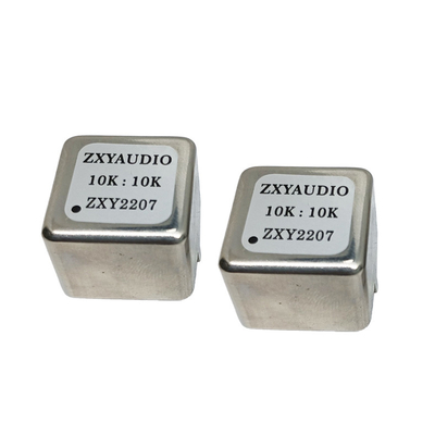 ZXY2207 Transformador de audio de alta resistividad 10K:10K de permalloy con baja pérdida