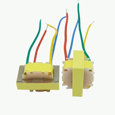 EE25 Transformador aislador de audio de permalloy con cable para micrófono de bobina móvil