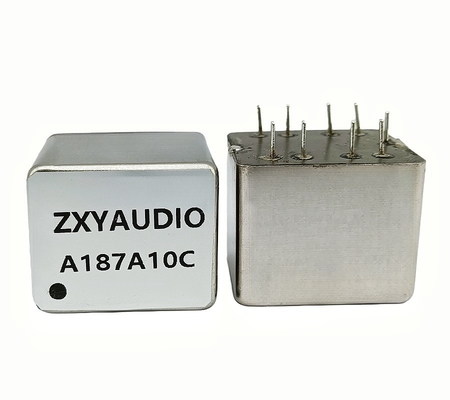 PCB montado 4+4+1 Pins ZXY-A187A10C Transformador de audio de permalloy