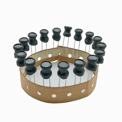 Pulsador de entrada Mini inductores de potencia DIP tambor de estrangulamiento inductor de corriente nominal grande para fuentes de alimentación, convertidores de CC-DC