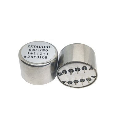 600:600 1+1:1+1 Transformador de aislamiento de audio de permalloy para equipos de micrófono