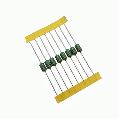 Función electrónica Inductor axial con plomo Código de color axial Círculo de anillos bobinas RF Inductor