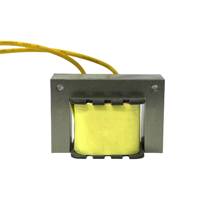Transformador de baja frecuencia de chapa de acero de silicio de la serie EI57 con cable