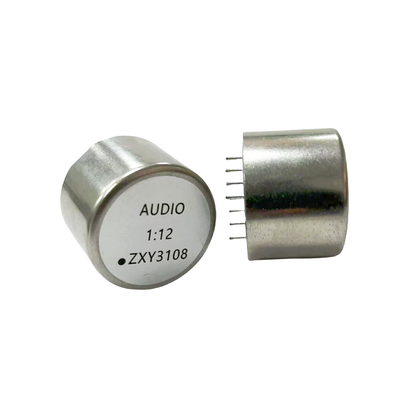 Bajo ruido 1:12 ZXY3108 Pequeño transformador de audio de permalloy aleación Fe-Ni