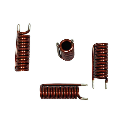 Inductividad del filtro de alambre de cobre con bobina de inductor hueco de 1.8*6*14.5T personalizada