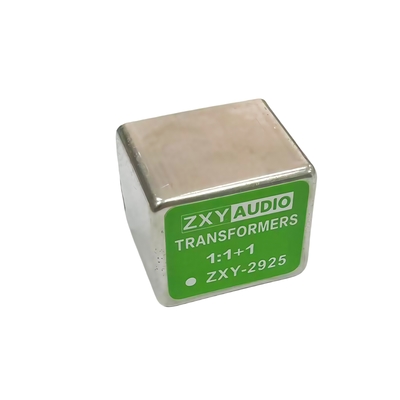 ZXY2925 Transformador de aislamiento de energía Audio 1:1+1 Transformador de audio de permalloy