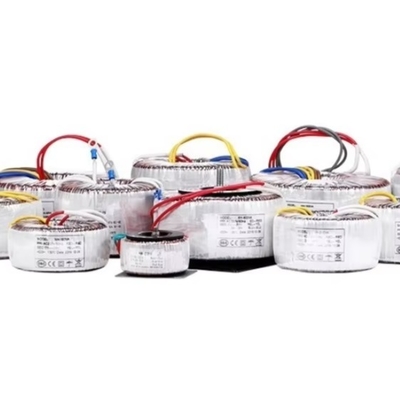Transformador toroidal personalizado de 60 Hz para amplificadores de audio - Diseño de voltaje de entrada/salida