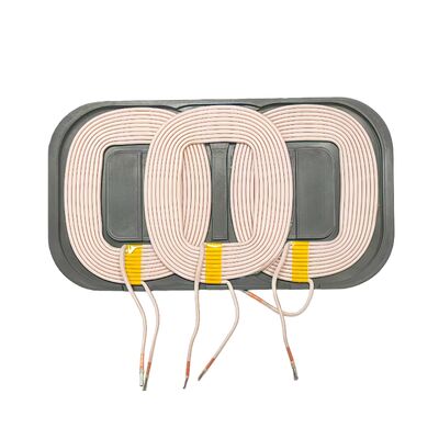 Bobina de carga inalámbrica de carga rápida de 25W con diseño de bobina 3 para carga de dispositivos múltiples en automóviles A6