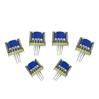 EI14 Transformador de baja frecuencia de energía de audio fijado con clip de hierro Pies blandos 3 + 3